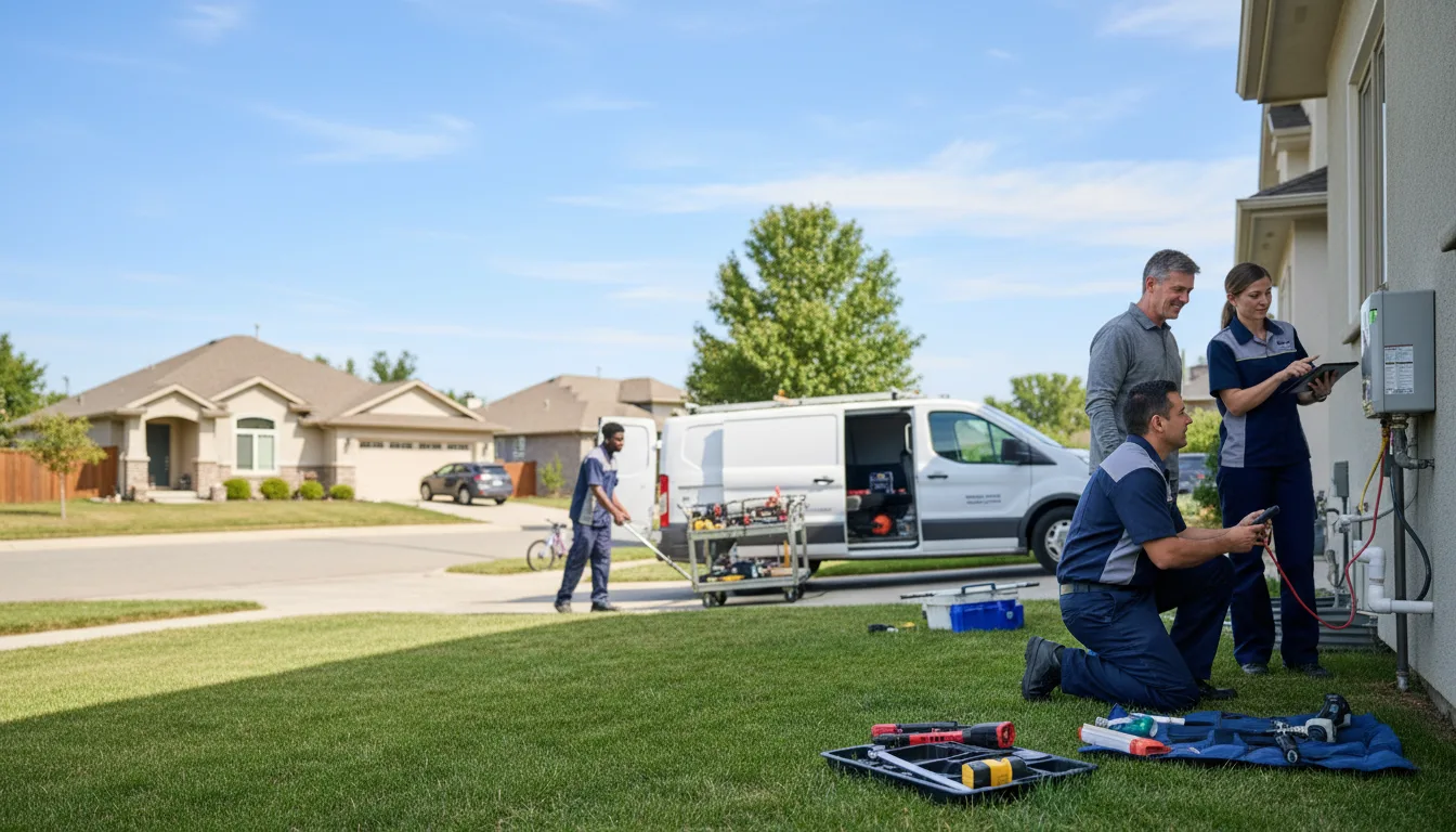 Tankless water heater service in West Hickory, PA